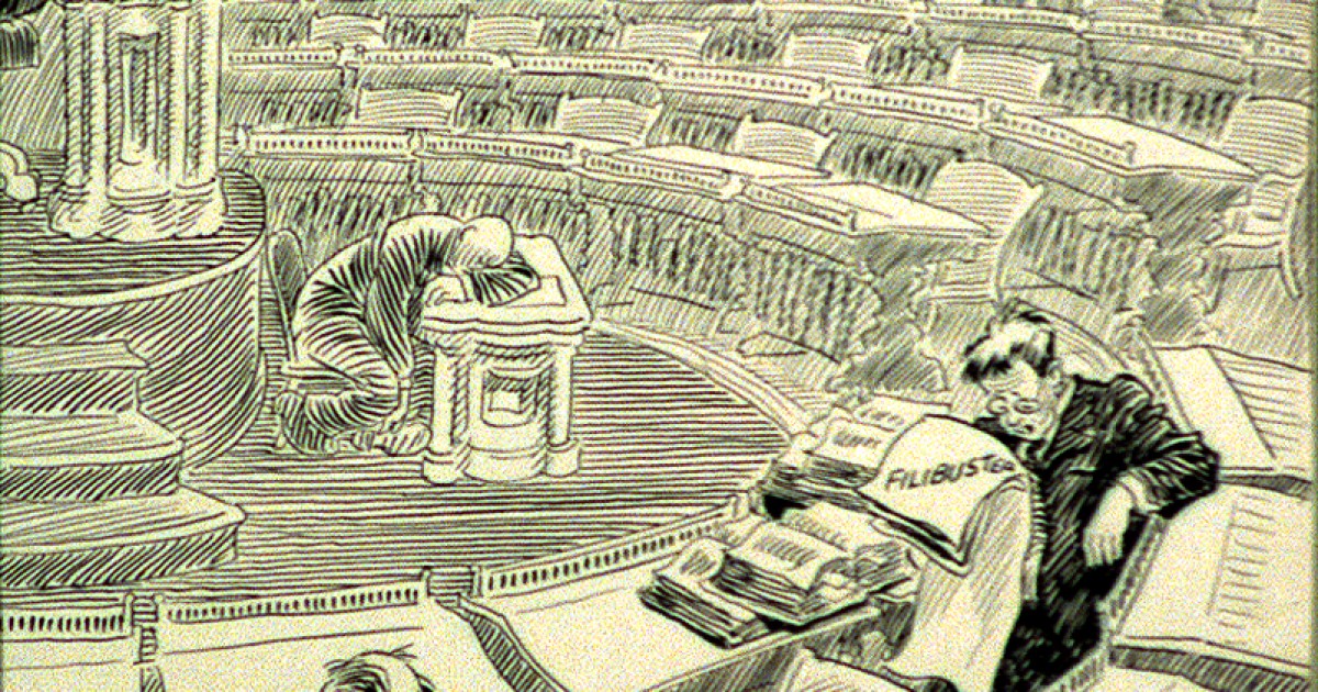 The History of the Filibuster — Bunk