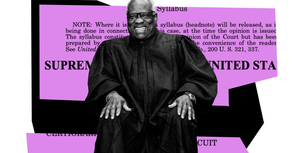 This Changes Everything: Clarence Thomas'S Most Terrifying Wish - 8z8an9d