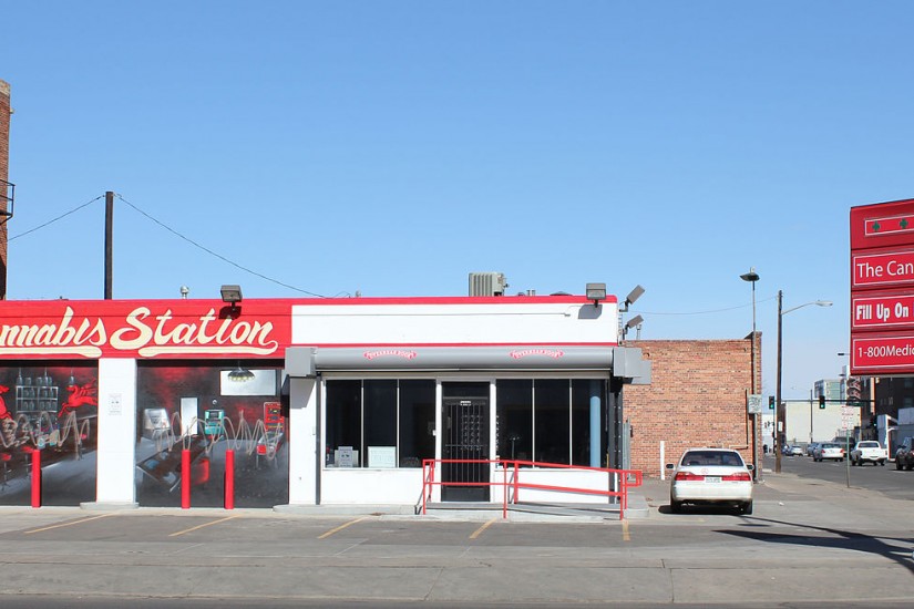 Gas station turned cannabis dispensary