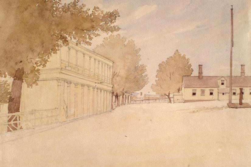 Artillery Park, Halifax. 25 June 1842.