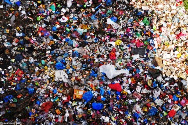 Pile of garbage.