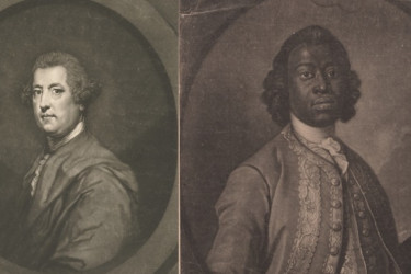 Portraits of David Crichton and William Ansah Sessarakoo.