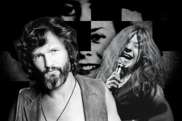 Janis Joplin, Kris Kristofferson, Barbara McKee.