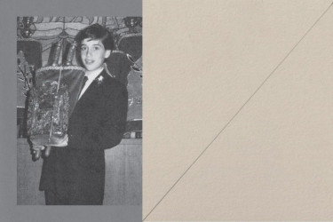 The author as a boy.