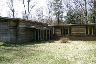 Pope Leighey House designed by Frank Lloyd Wright.
