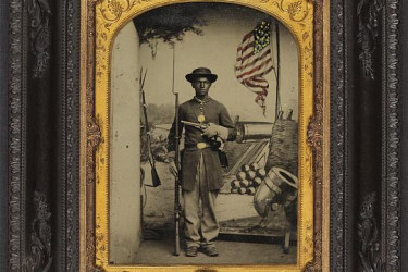 African American soldier