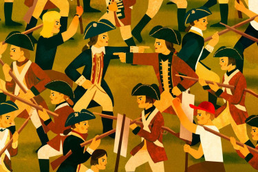 Battlefield illustration by Keith Negley