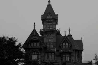 The Carson Mansion in Eureka, California.