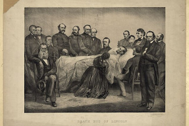 Death Bed of Lincoln