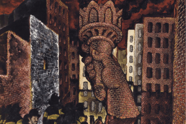 Martin Wong, The Flood (1984)