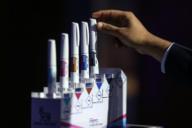 Injection pens for the weight-loss treatment Wegovy.