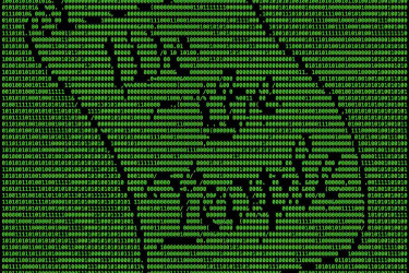 ASCII art of "We the People" by Paul Sahre.