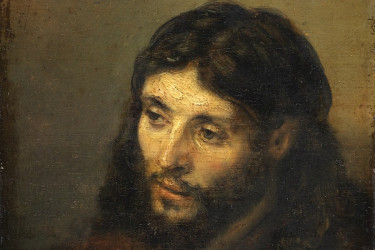 Rembrandt painting of the "Head of Christ"