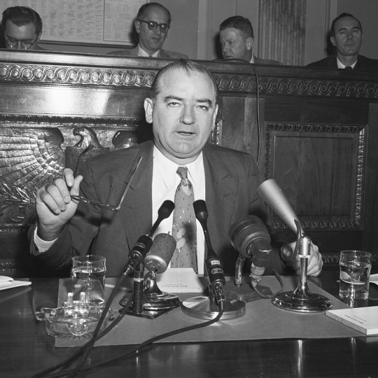 Joseph McCarthy.