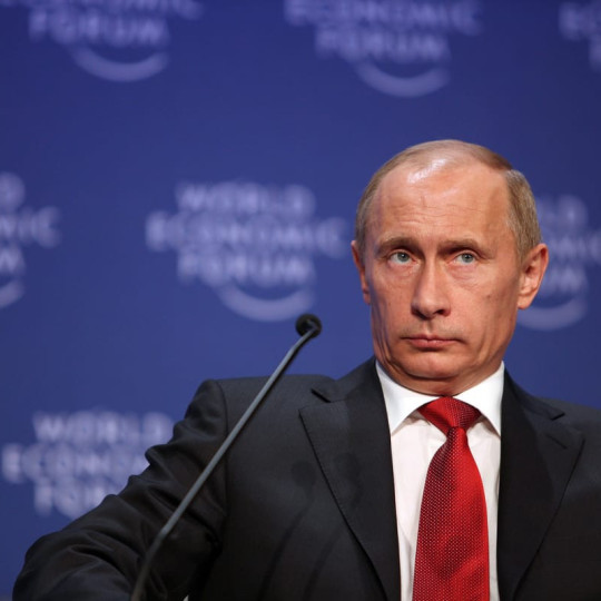 Vladimir Putin at the World Economic Forum