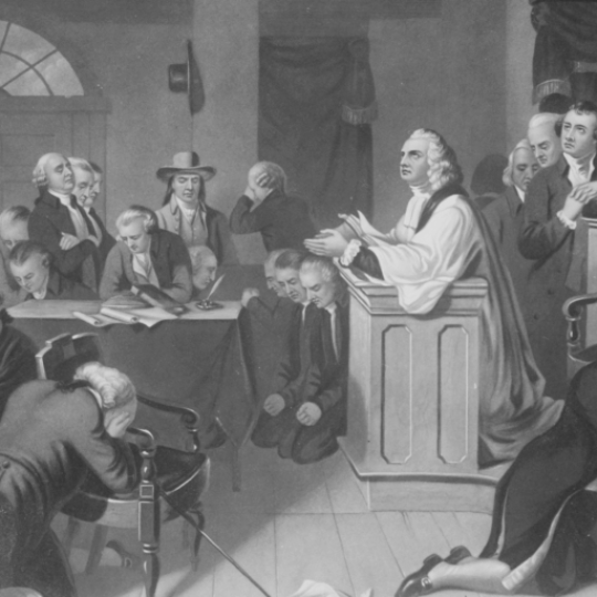 First prayer in Congress.