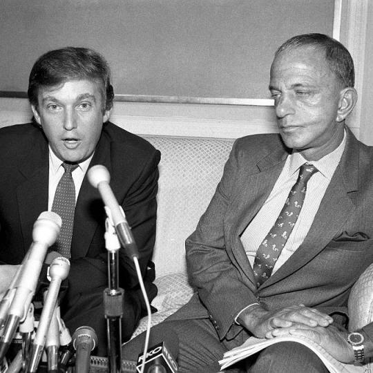 Donald Trump and Roy Cohn