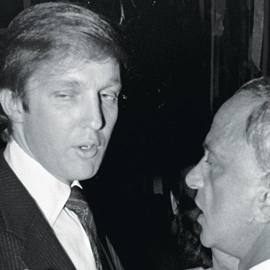 Donald Trump and Roy Cohn