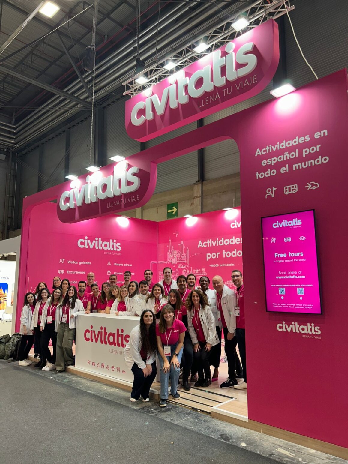 Civitatis participó de FITUR con perspectivas muy positivas para 2025