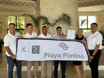 Bahia Principe Riviera Maya Resort recibe el distintivo “Playa Platino” por su excelencia ambiental 1