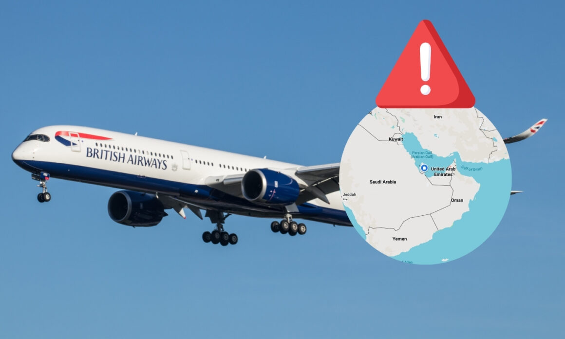 British Airways cancela vuelos hacia varios destinos de Medio Oriente por la escalada del conflicto regional 1