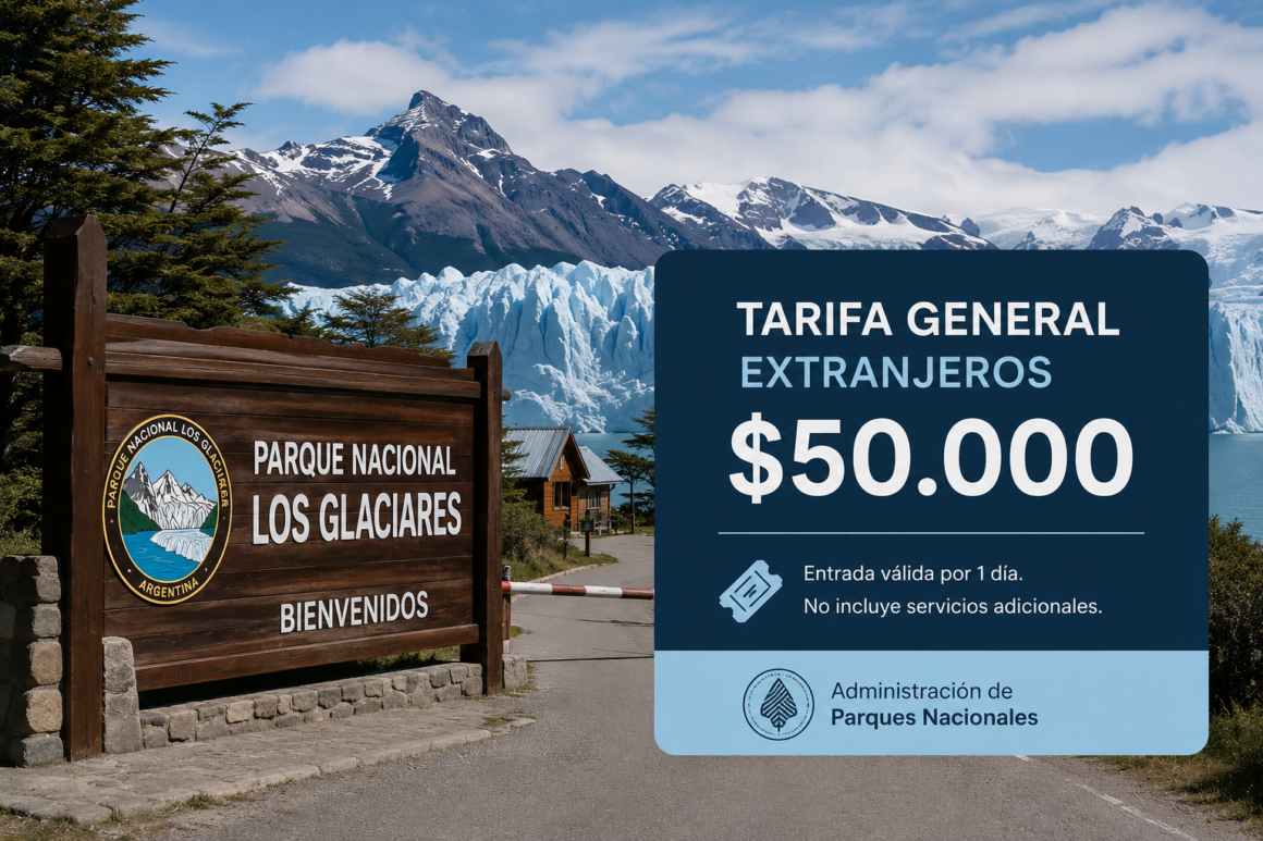 El Gobierno aumentó las entradas a 12 parques nacionales: cuánto cuesta visitar Iguazú, Los Glaciares y otros destinos 1