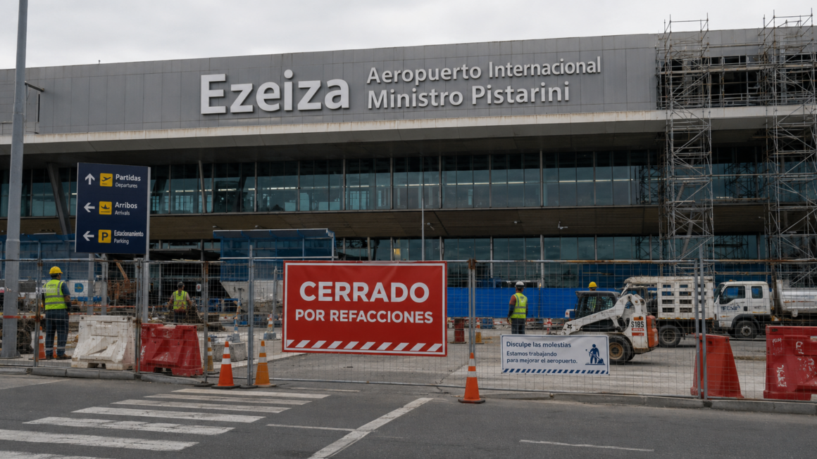 Cierre programado del Aeropuerto de Ezeiza en 2026: qué deben saber los pasajeros 1