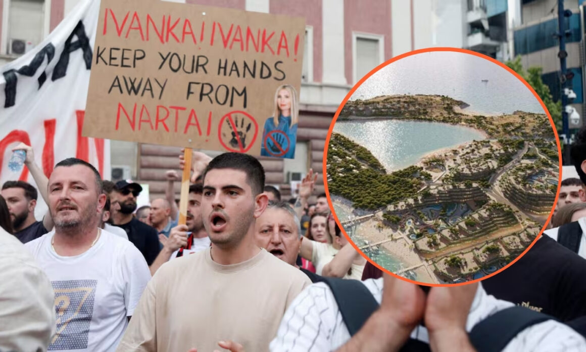 Albania: crecen las protestas contra un resort de lujo vinculado a Jared Kushner e Ivanka Trump 1