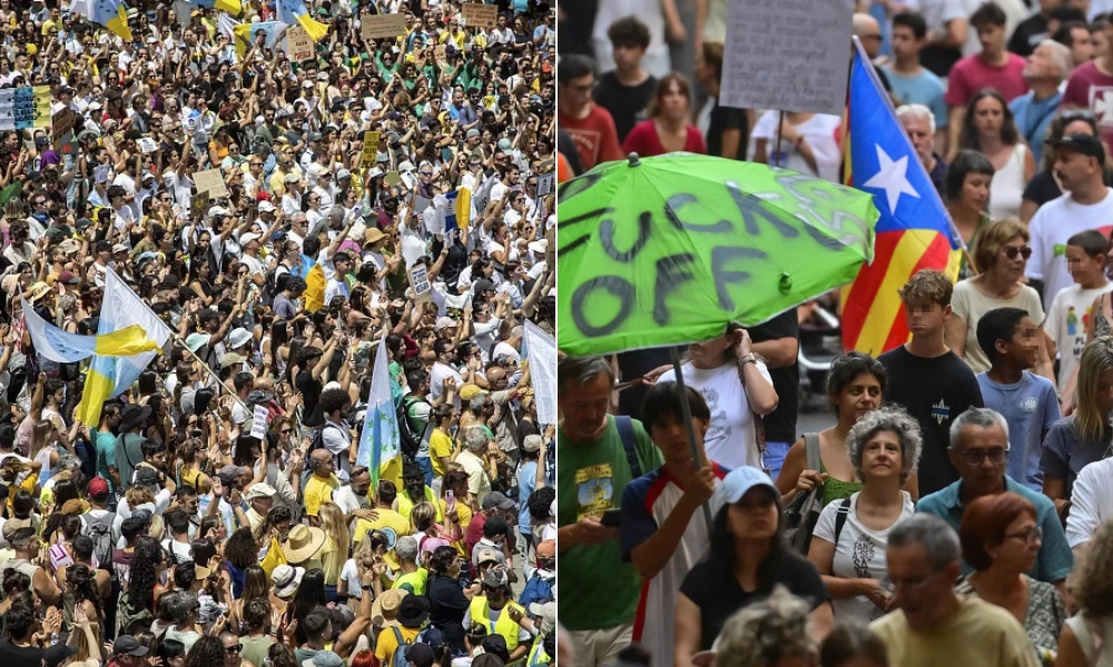 Palma vivió su mayor protesta contra la turistificación: 70.000 personas reclamaron un límite al turismo masivo 1