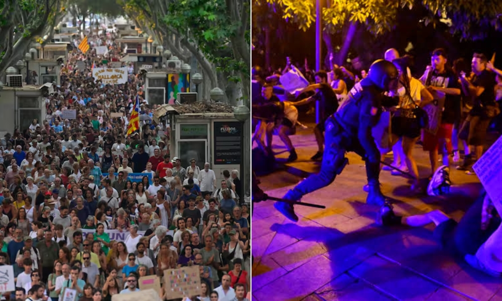 Palma vivió su mayor protesta contra la turistificación: 70.000 personas reclamaron un límite al turismo masivo 2