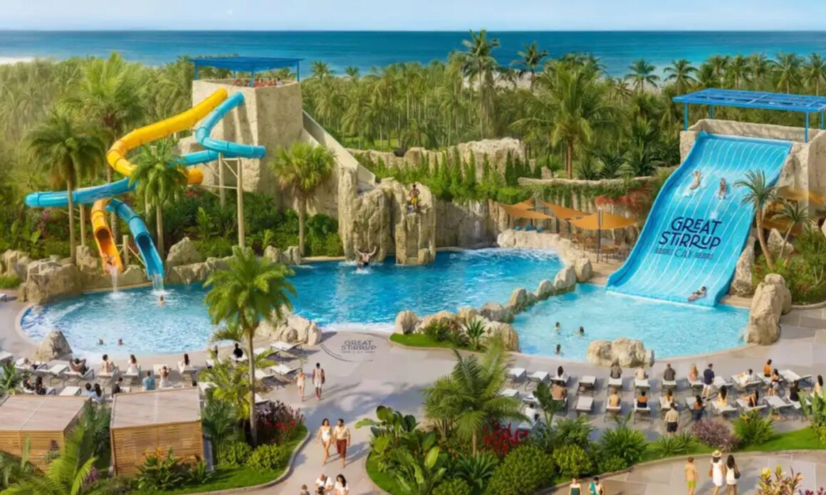 Norwegian transforma su isla privada en Bahamas con un parque acuático de 19 toboganes 4