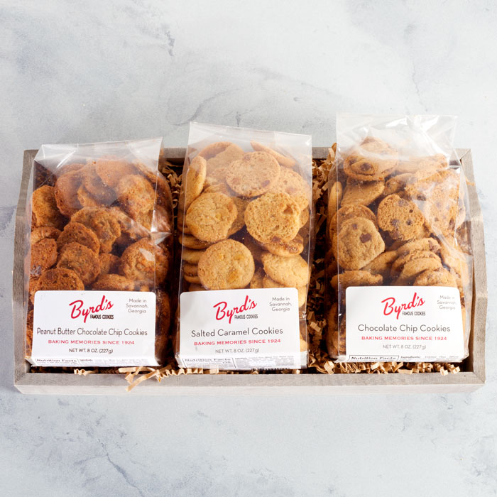 Bakery Bag Tray Classic Trio Byrd Cookie Company Savannah GA