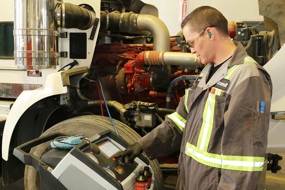 A/C Health Check testing