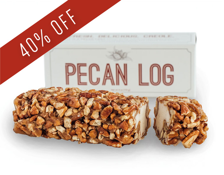 Southern Pecan Log Roll Cane River Pecan Company