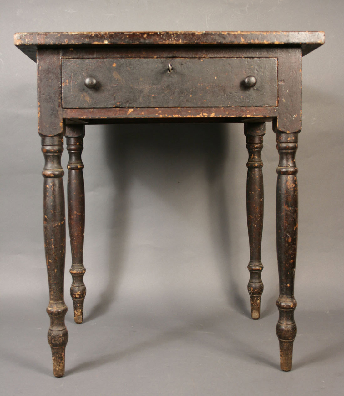 1830 simple table T4 Primitive furniture, Antique table, Southern