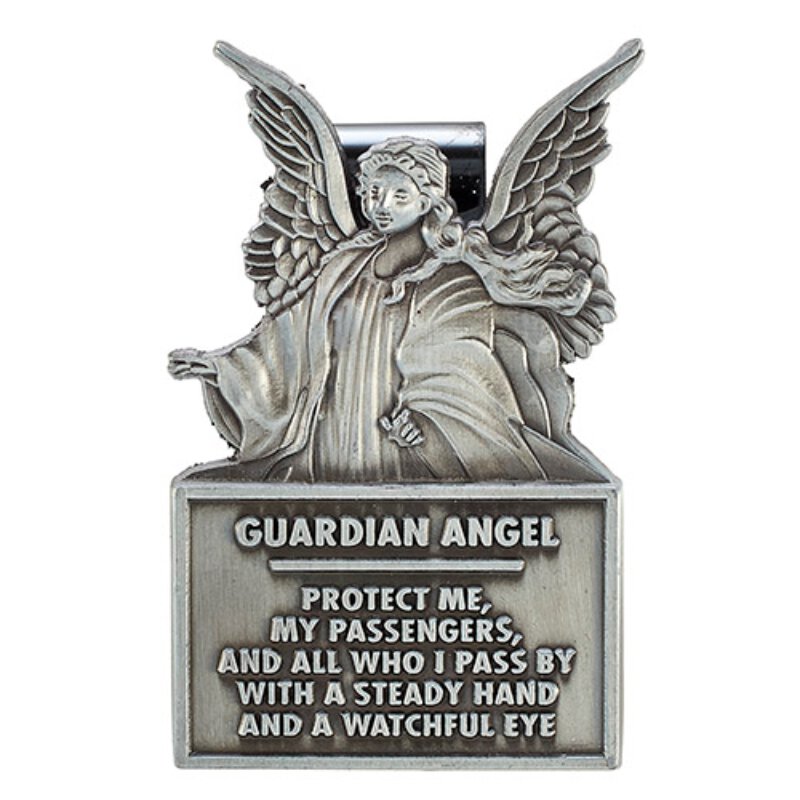 Guardian Angel Visor Clips 6/pk, Visor Clips Catholic Gifts & More