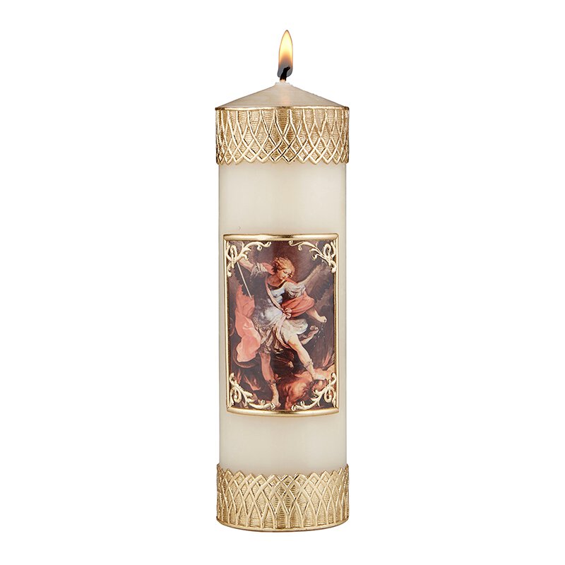 Saint Michael Devotional Candle, Incense / Votive Lights / Candles