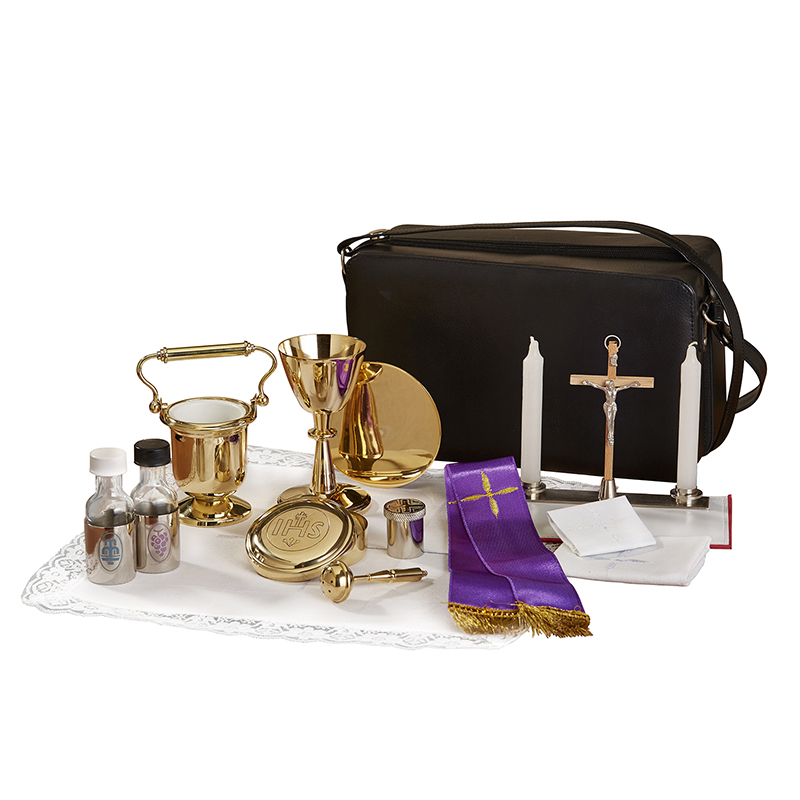 Cemetery Travel Kit for Catholic Priests, Clergy Gifts / Church Goods