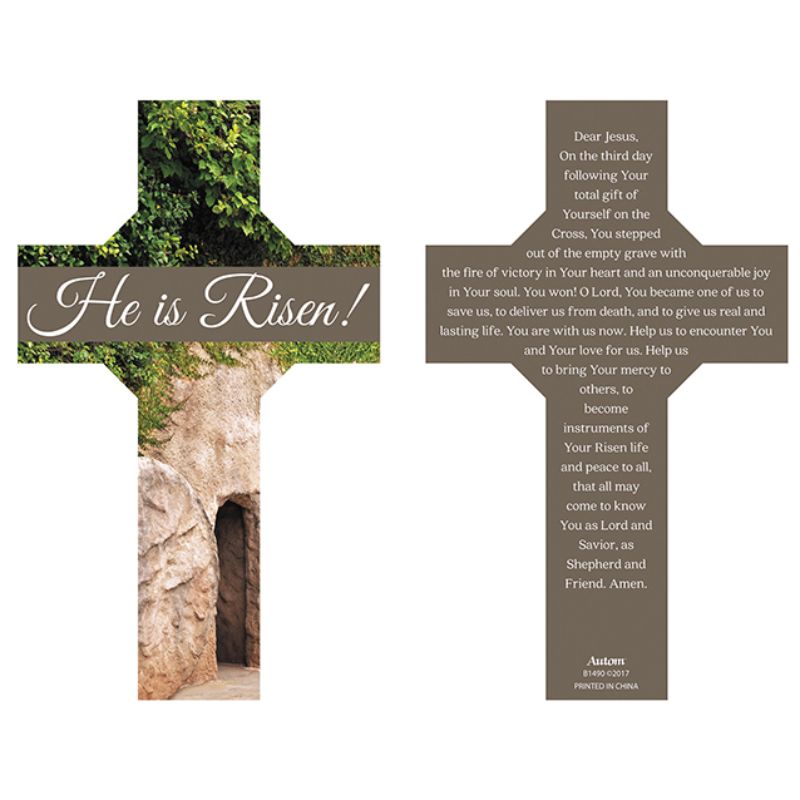 He is Risen! Bookmarks - 100/pk, Lent / Easter: Catholic Gifts &amp; More