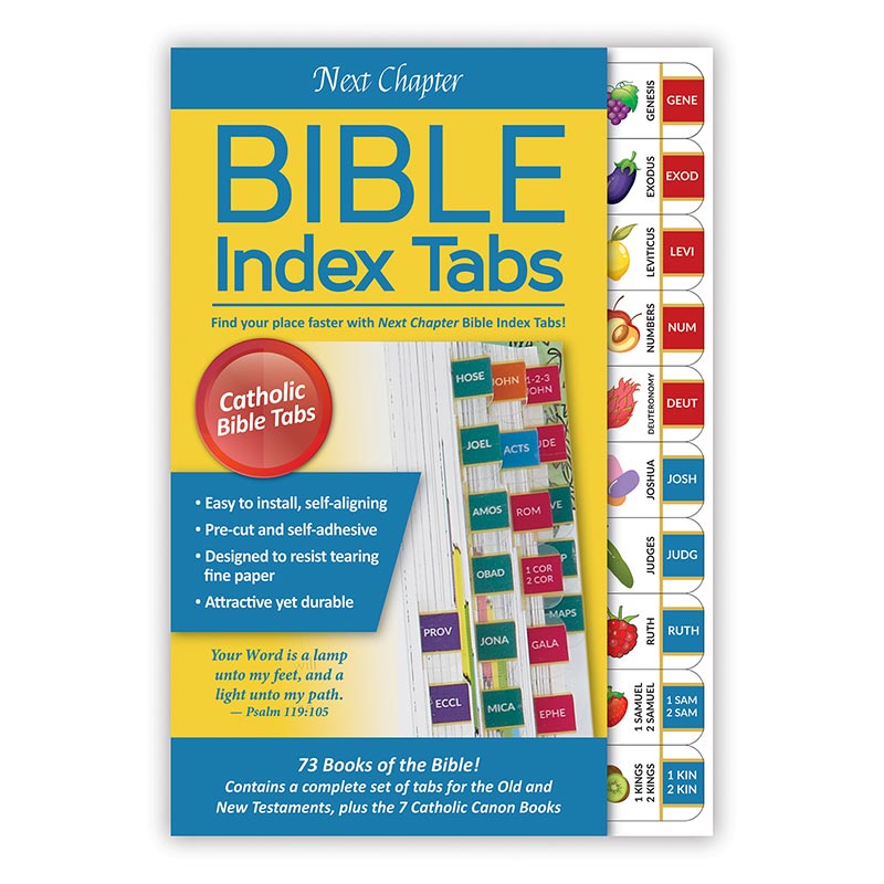 Bible Tabs Catholic Version for Kids, Children / Youth Bibles