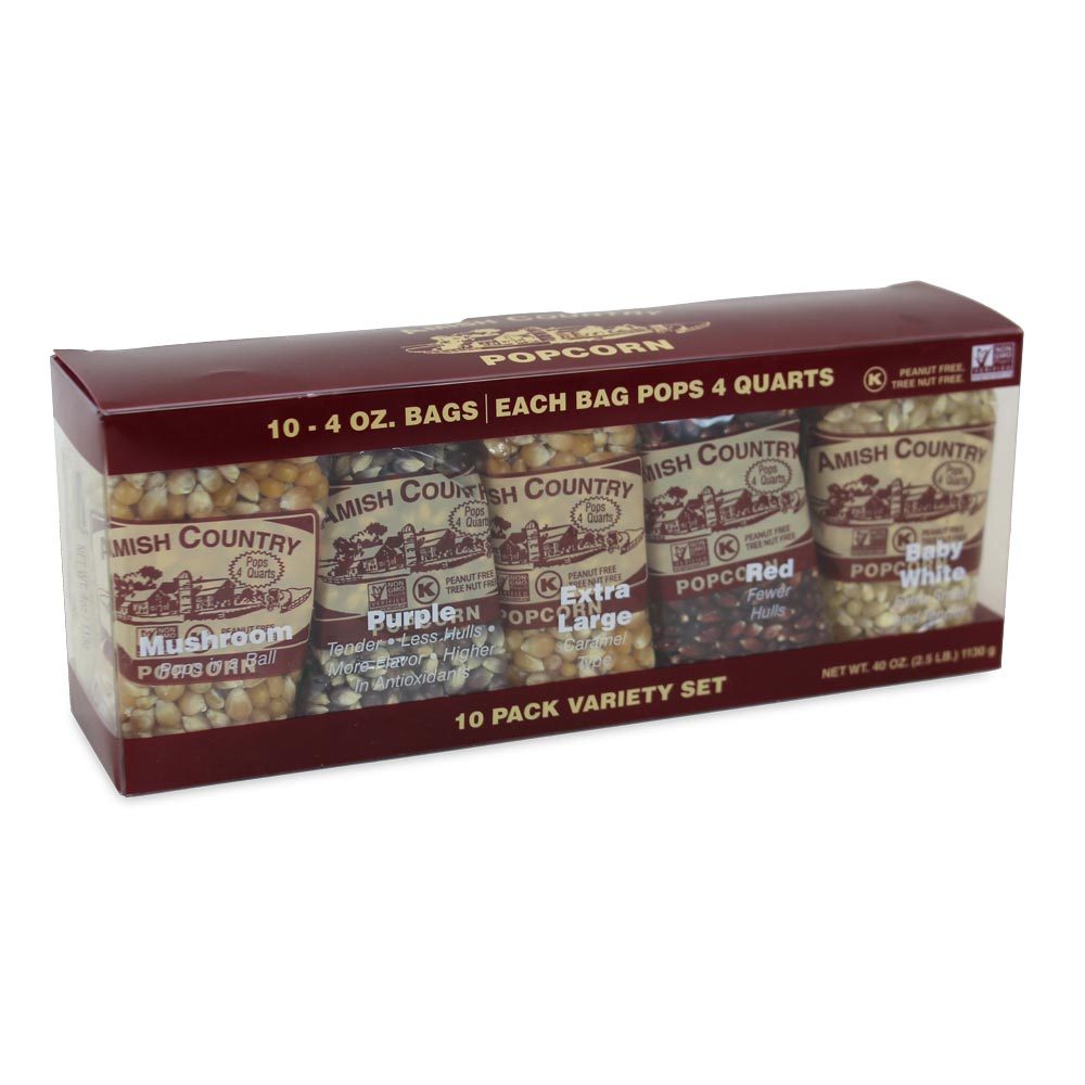 thumbnail image 2 of Amish Trading Post White Popcorn Kernels - 5lb Bag For Perfect Popping 2 of 6