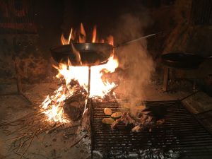 Komin open fire Croatia