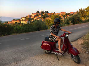 Passeio de scooter em Vrisnic