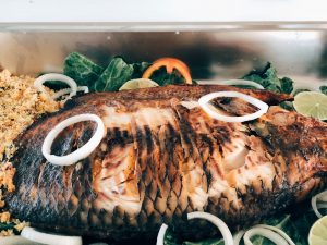 Vapor do Vinho - Lago do Sobradinho (BA): o almoço. Foto: Lalai Persson