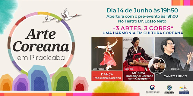 Evento Arte Coreana em Piracicaba