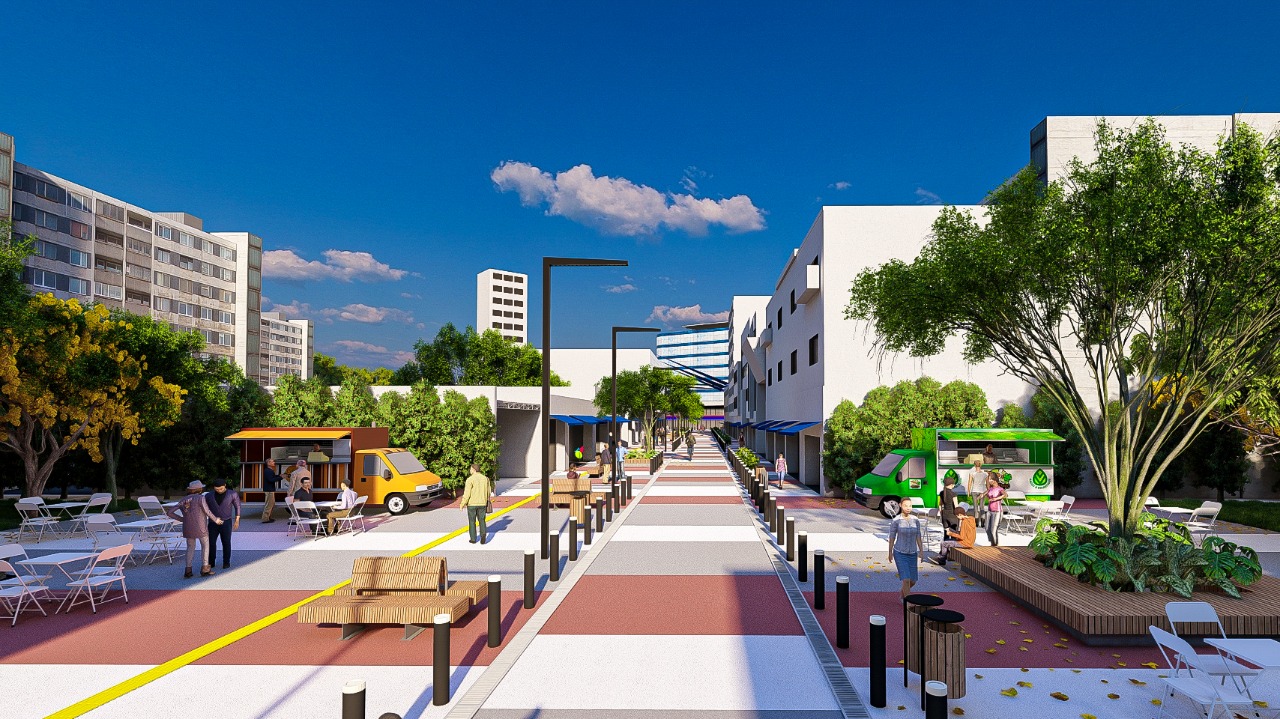 Auricchio autoriza início de obras da Praça Cardeal Arcoverde e assina edital pela requalificação da Rua Santa Catarina