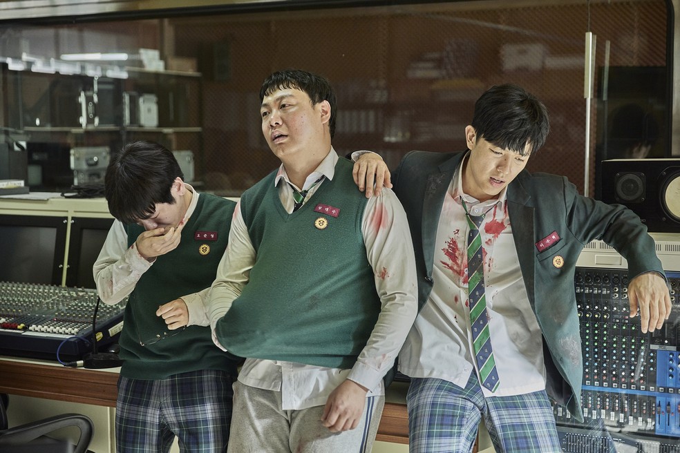 Cena da série 'All of us are dead' — Foto: Netflix