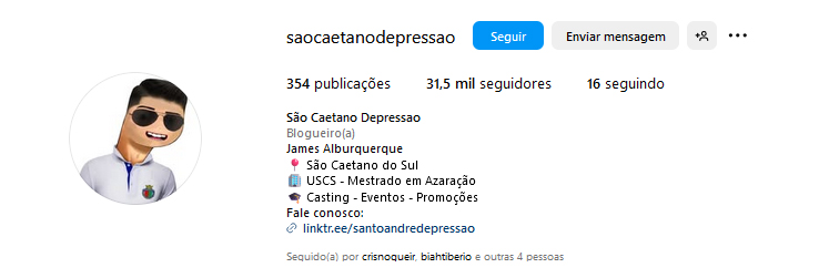 Instagram São Caetano Depressão