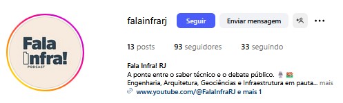 Instagram Fala Infra!