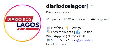 Instagram Diário dos Lagos